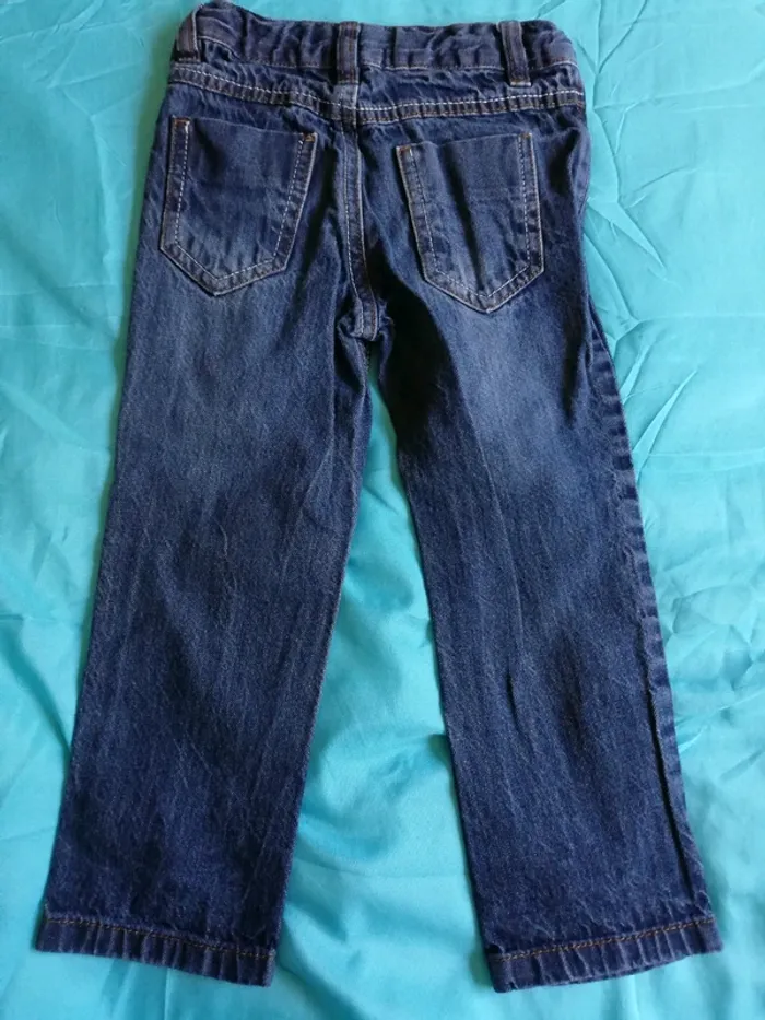 Jeans bleu garçon - photo numéro 2