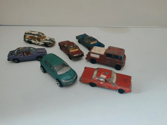 Lot voiture vintage majorette