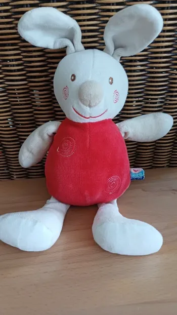 Peluche lapin sucre d'orge