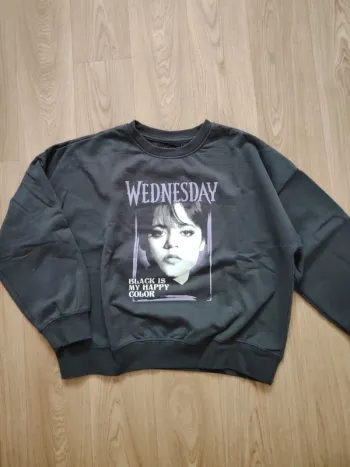 Sweat fille "Mercredi - Wednesday"
