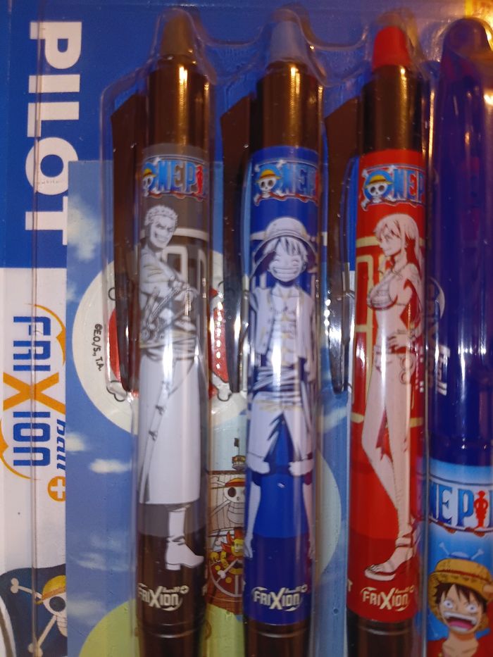 Stylo Pilot frixion - Edition onepiece- neufs - photo numéro 2