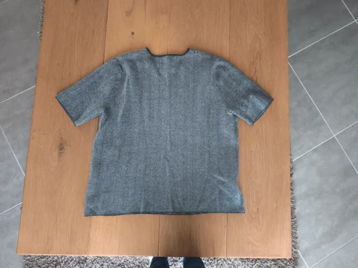T-shirt Zara matière effet pull - photo numéro 4