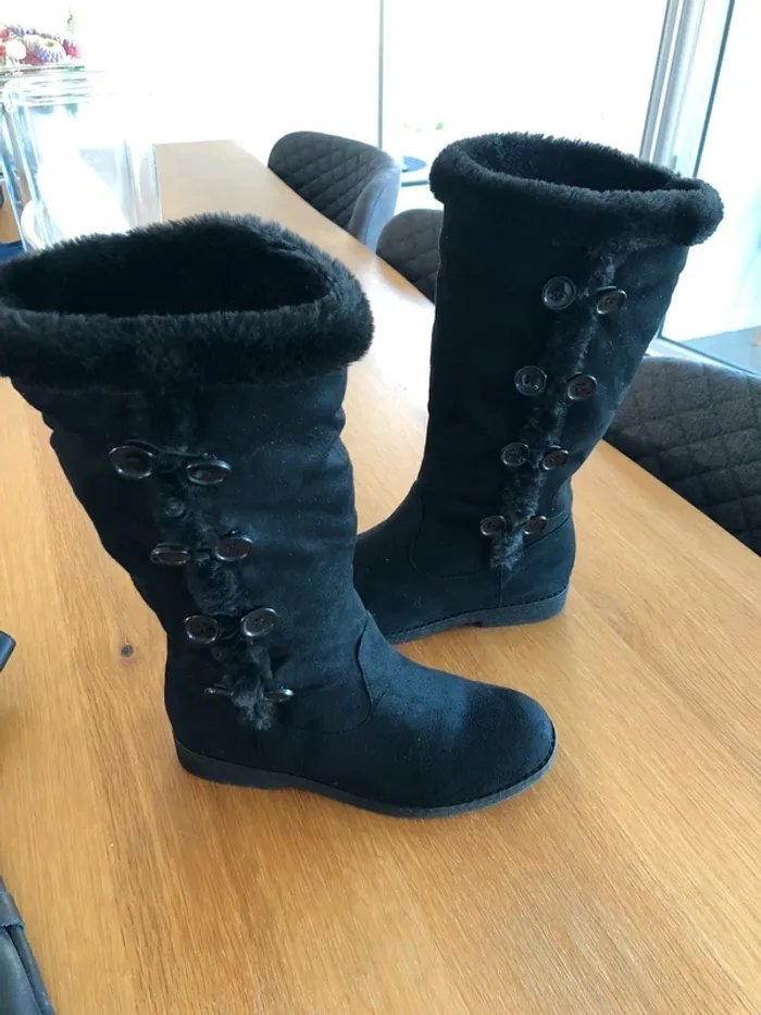 Bottes fourrées femme