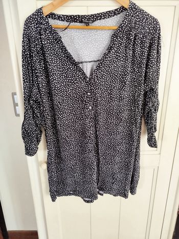 Tunique noir et blanche
