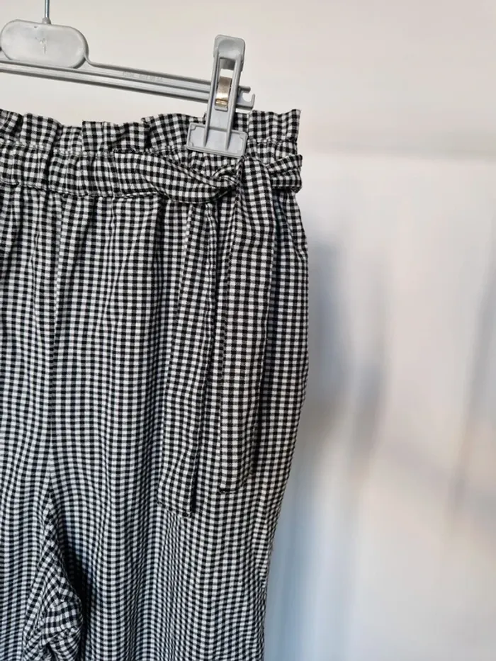 Pantalon à carreaux