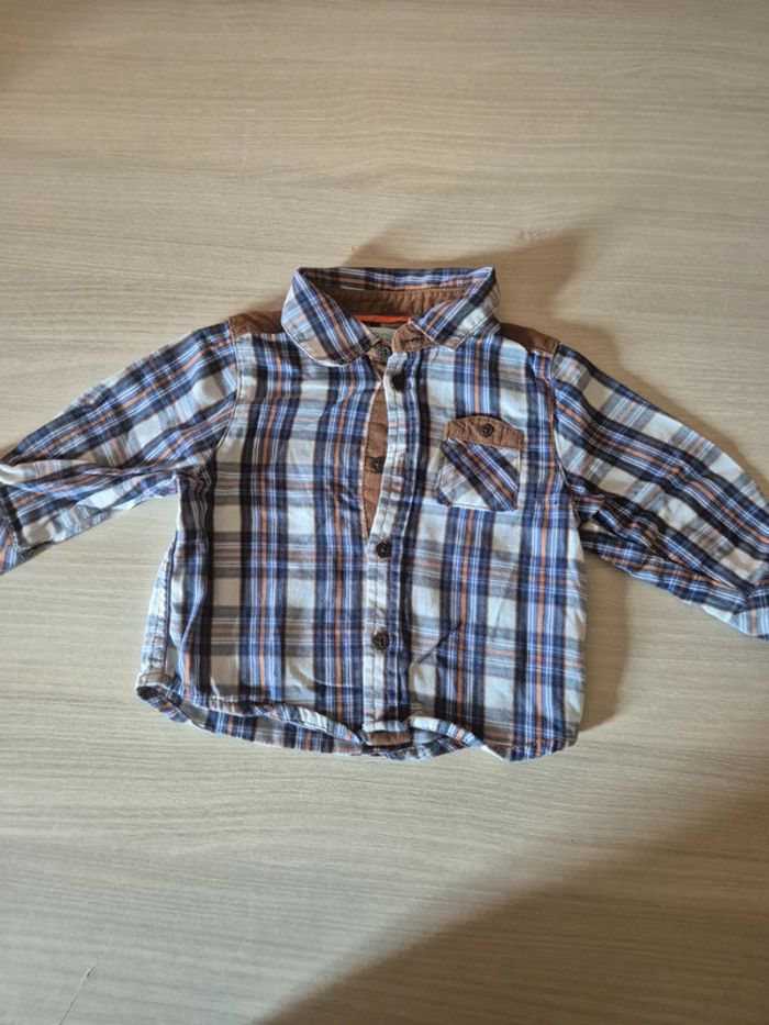 Chemise manches longues garçon 6moid