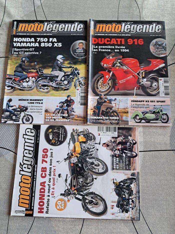 Lot magazines sur les motos  *Moto légende* - photo numéro 4