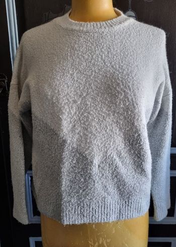 Sweat court effet bouloches taille L