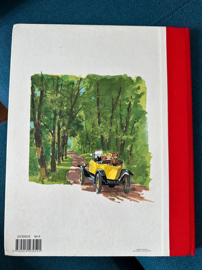 Splendide album livre Caroline et Boum Ermite relié en rouge collector Pierre Probst - photo numéro 2