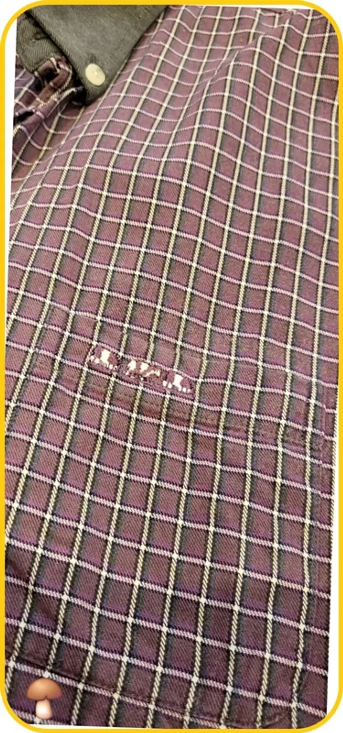 Chemise à carraux homme Mise au Green – Taille XL – Très bon état
- Violet - photo numéro 5