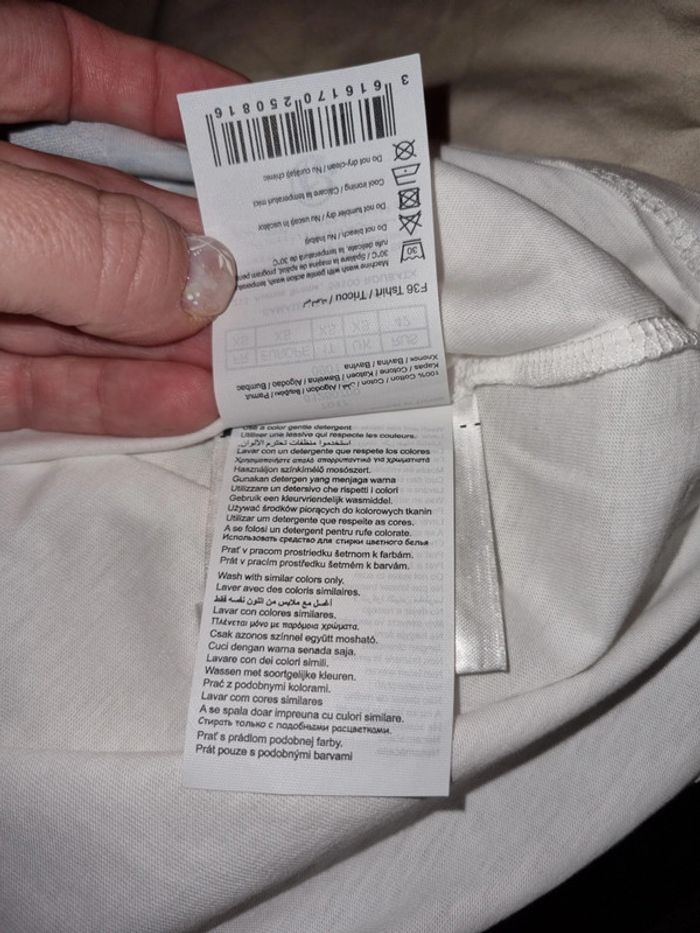 T-shirt brodé T34-36 - photo numéro 6