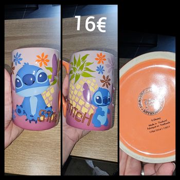 Mug Stitch disney officiel