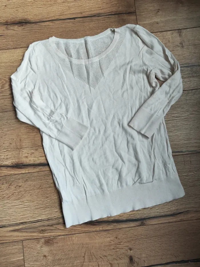 Pull fin manche 3/4