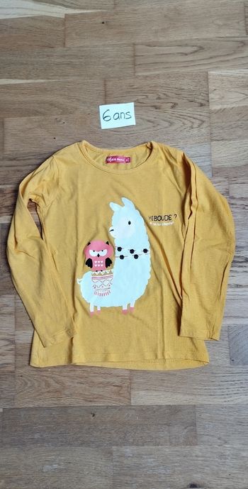 T-shirt fille 6 ans