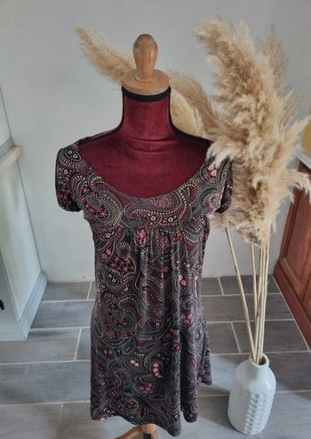 Robe imprimée bohème 🎀 36