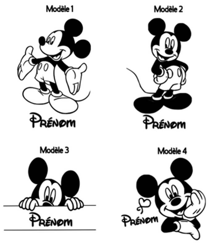 Gobelet personnalisé avec prénom | Mickey Mouse - photo numéro 2
