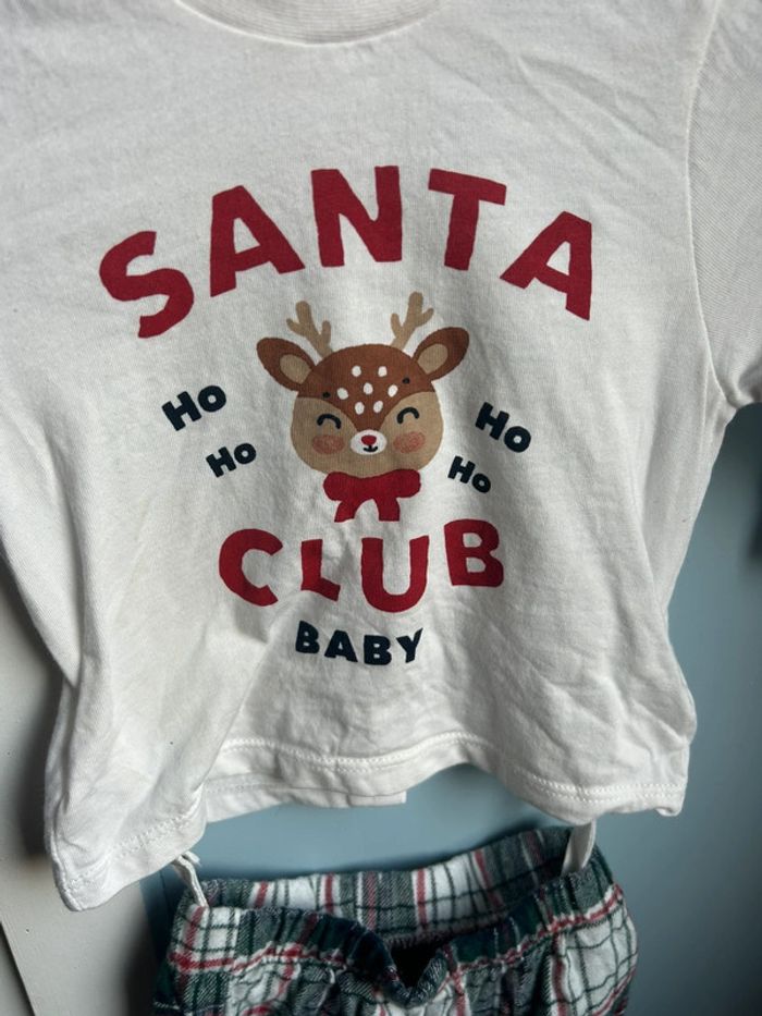 Pyjama santa club vertbaudet , 6 mois - photo numéro 2