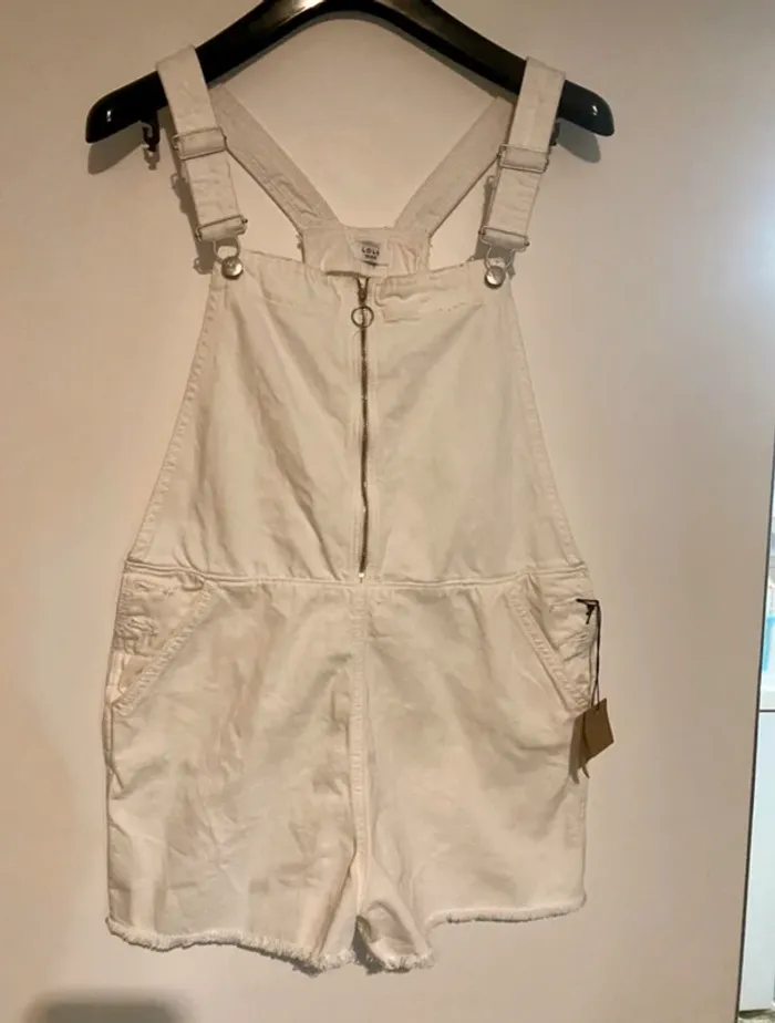 Salopette blanche Lola Paris - Taille 42 - Neuve - photo numéro 2