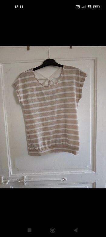 💥tres beau petit haut beige 💥