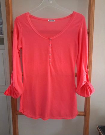 Haut orangé  Vintage dressing T 36