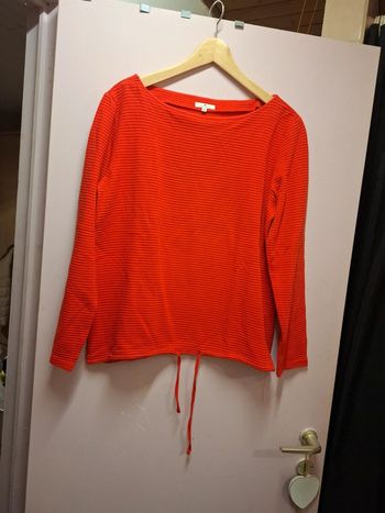 Pull rouge Tom tailor