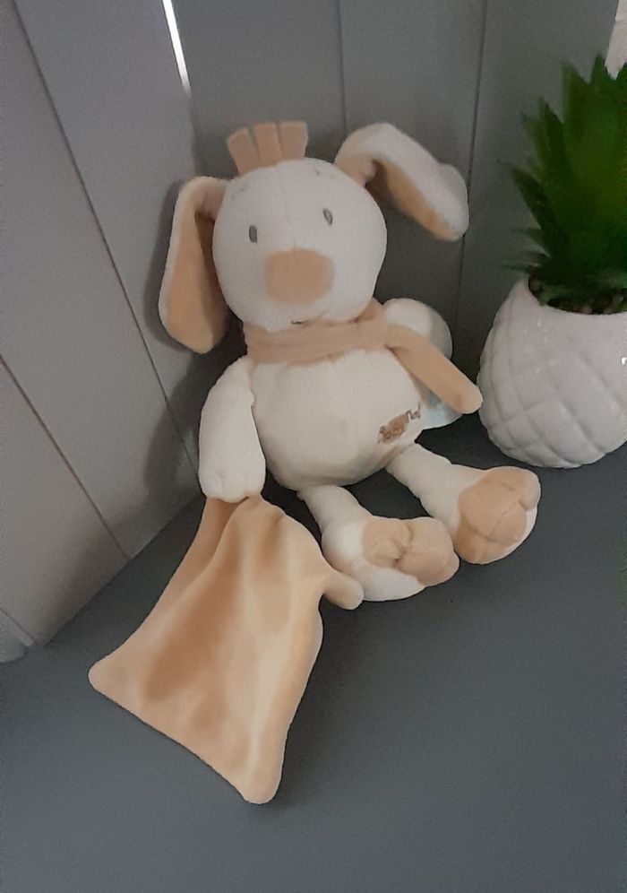 chien mouchoir Douceur baby nat