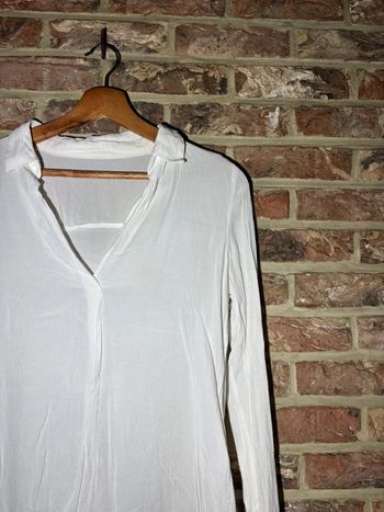 Chemisier blanc pull and bear Taille S / 36