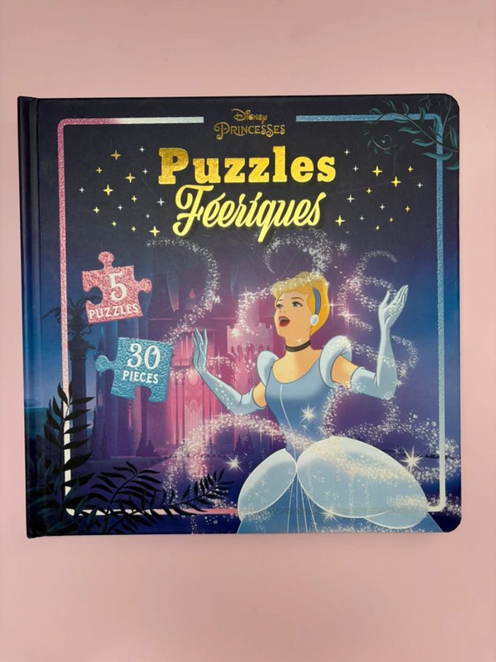 Livre Puzzle féeriques Disney princesses