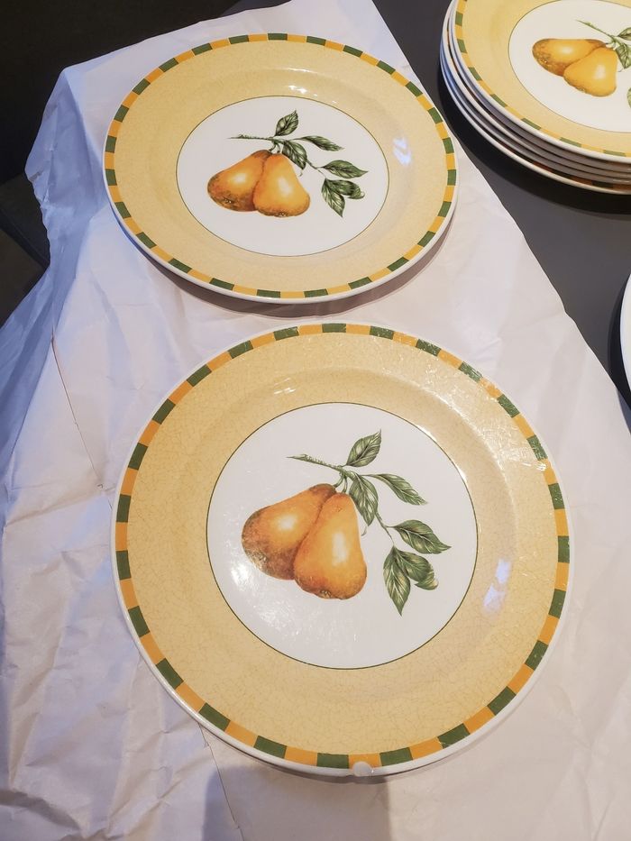Lot assiettes plates - photo numéro 2