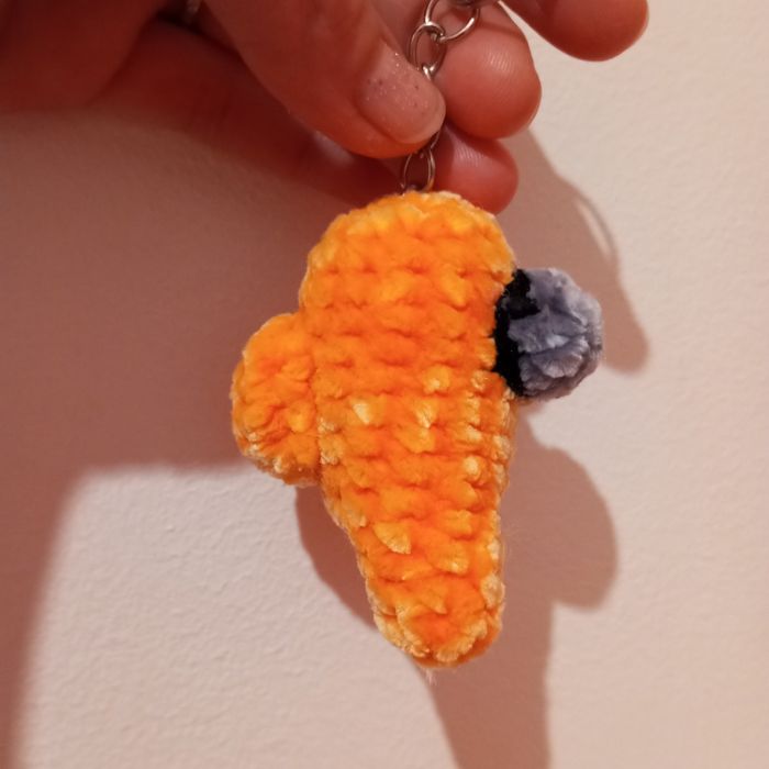 Porte-clés Among Us au crochet - photo numéro 5
