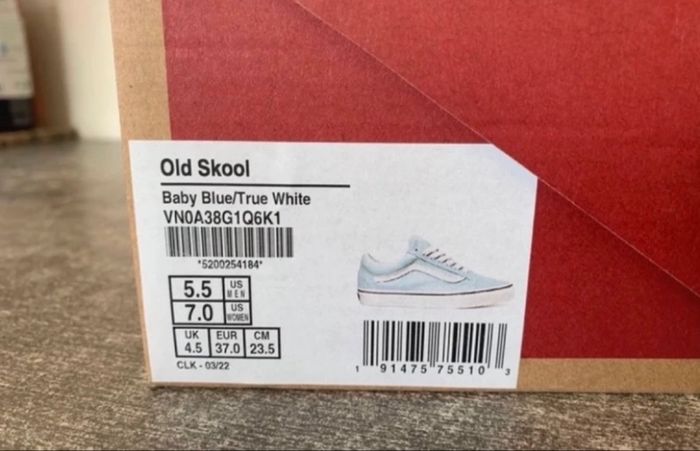 Vans old skool turquoise neuve homme femme ado unisexe 37 - photo numéro 5