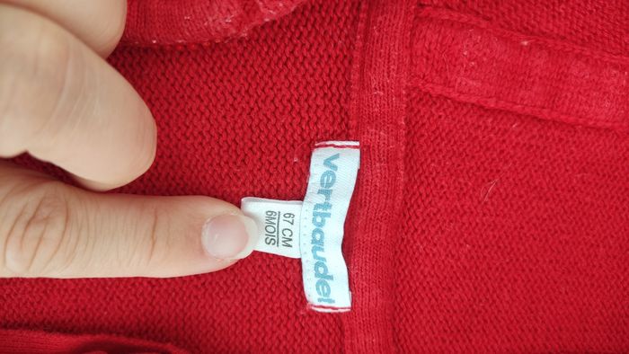 Gilet en laine 6 mois - photo numéro 2