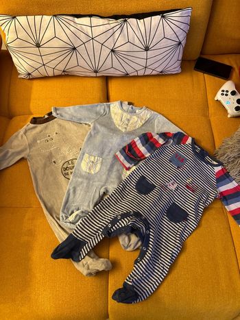Lot de 3 pyjamas 6 mois