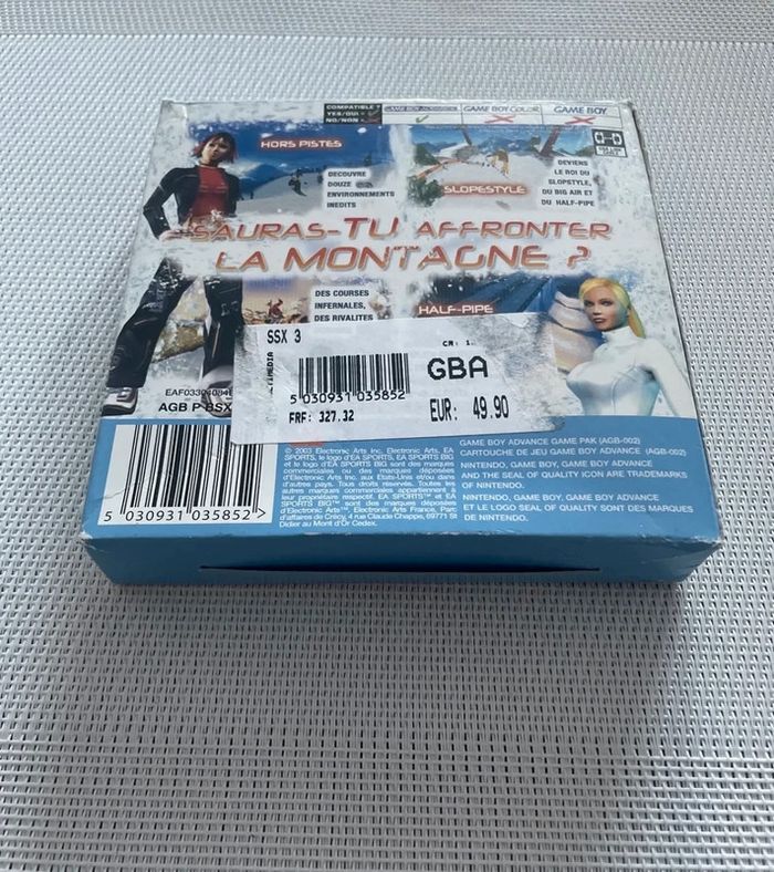 SSX 3 Jeu Nintendo Game Boy Advance GBA - photo numéro 11