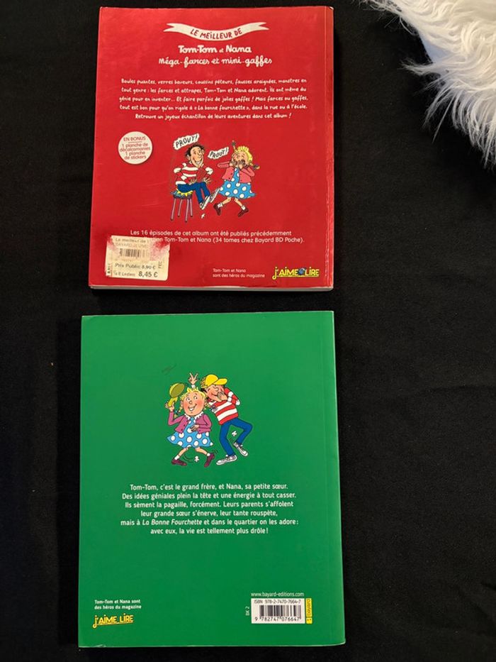 2 livres Tom Tom et Nana TB etat - photo numéro 2
