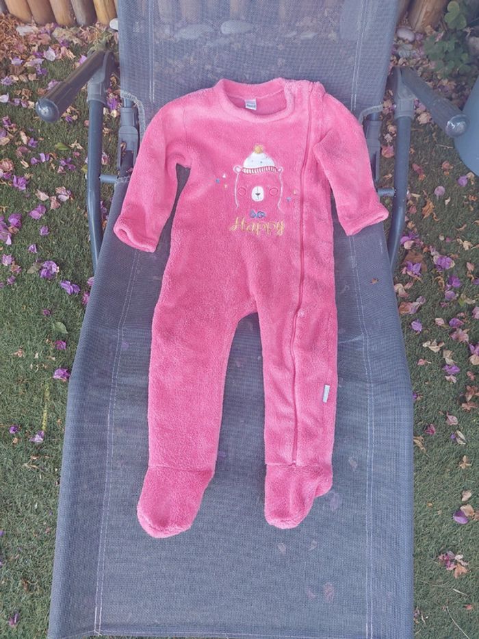 Pyjamas polaire rose