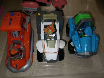 Personnage est véhicule paw patrol