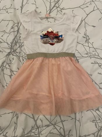 Robe dos ouvert en 2 ans