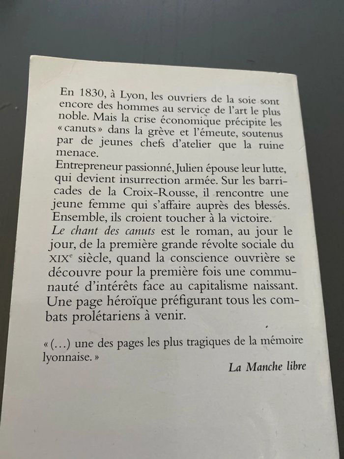 Le chant des canuts - photo numéro 2