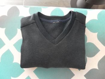 pull bleu marine M