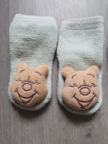 Chaussettes bébé hochet