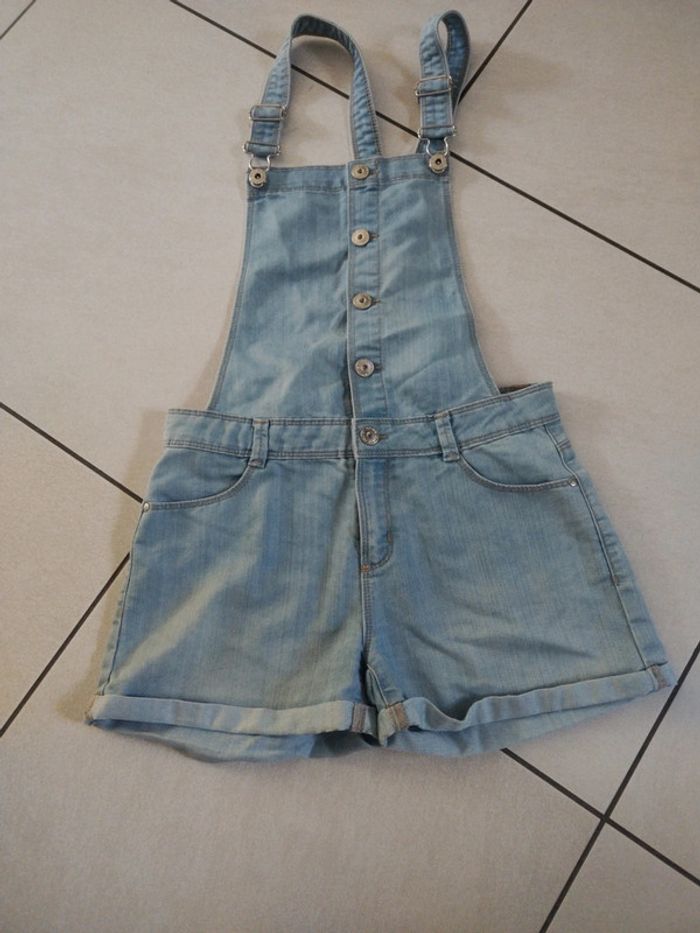 Salopette short fille 12 ans okaidi