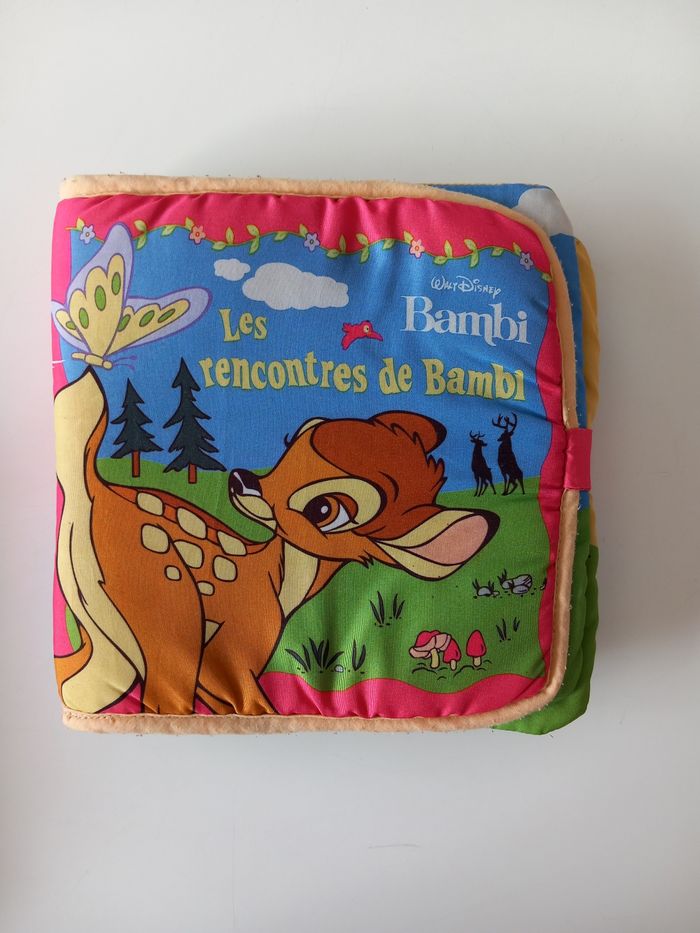 Livre en tissus Bambi