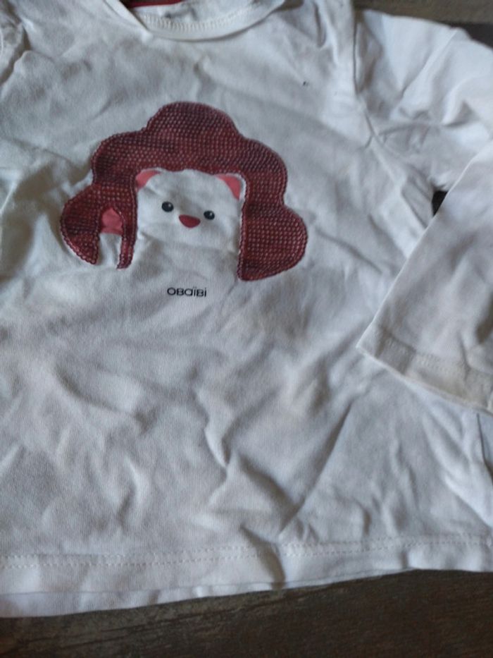 Lot tee shirt manche longue 18 mois - photo numéro 2