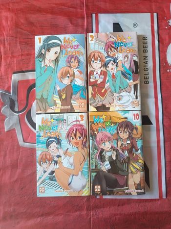 Manga we Never learn 1/2/3/10