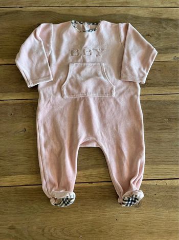 Pyjama rose pâle Burberry