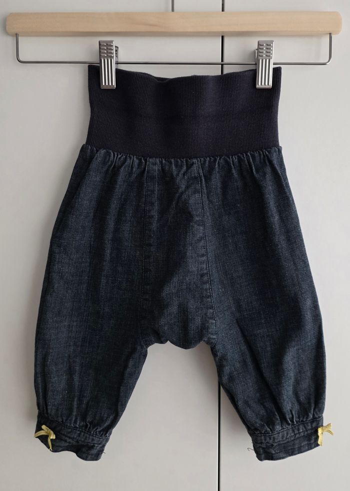 Jean forme sarrouel Grain de Blé, taille 12 mois
