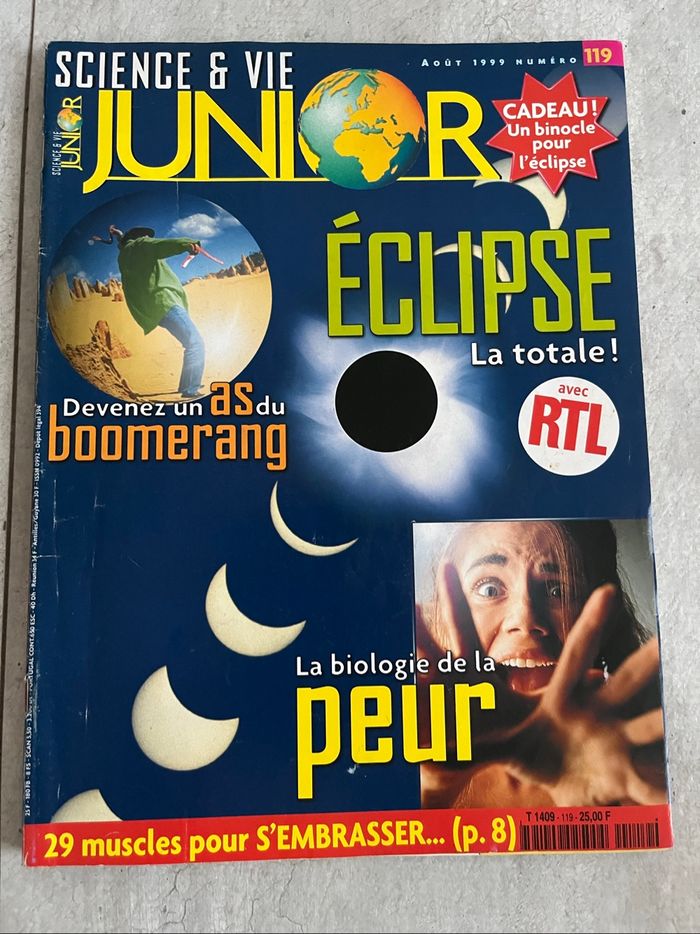 Science et Vie junior numéro 119 et 120 - photo numéro 2