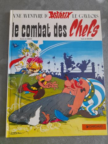 BD. Astérix. Le combat des chefs
