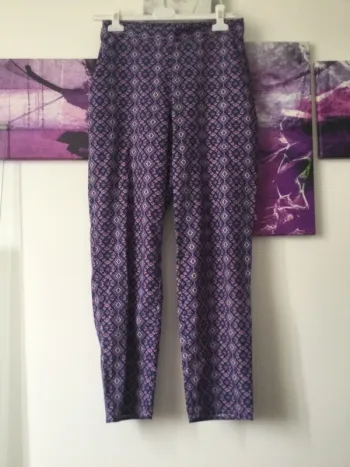 Pantalon d’été léger à motifs taille 36